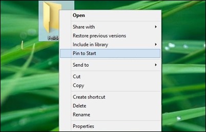 How can we fix (pin) folders in the Windows Taskbar Preview 10