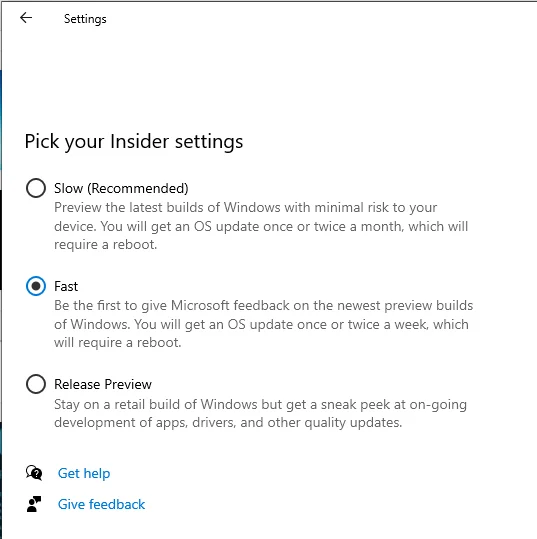 So Installieren Sie Versionen Beta Von Windows 10 Insider Programm