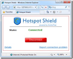 linux hotspotshield