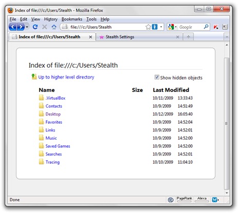 firefox windows explorer