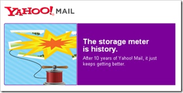 yahoo storage