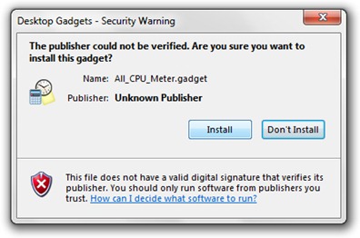 security warning security warning