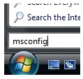 MSCONFIG فيستا