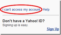 i cant access my account
