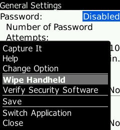 errore pratico dell'applicazione blackberry 523 download del software