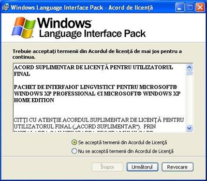 windows xp installazione rumena 1