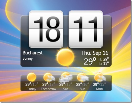 HTC SENSE - WINDOWS 7   ГАДЖЕТ