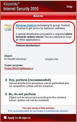 kaspersky-Trojan-win32