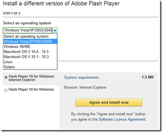 Instalki adobe flash player 10.1