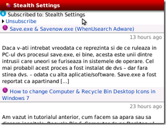 Opera Mini 5 subscrito