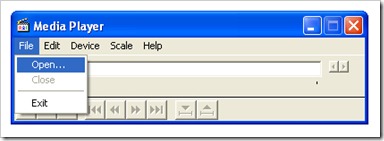 open file in windows media player