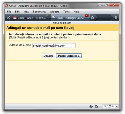 Inserire Live Mail