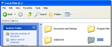 winnt folder