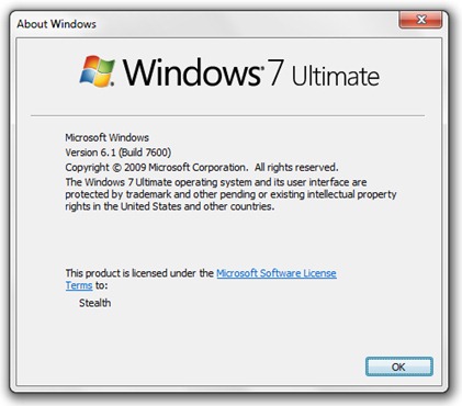 winver windows 7