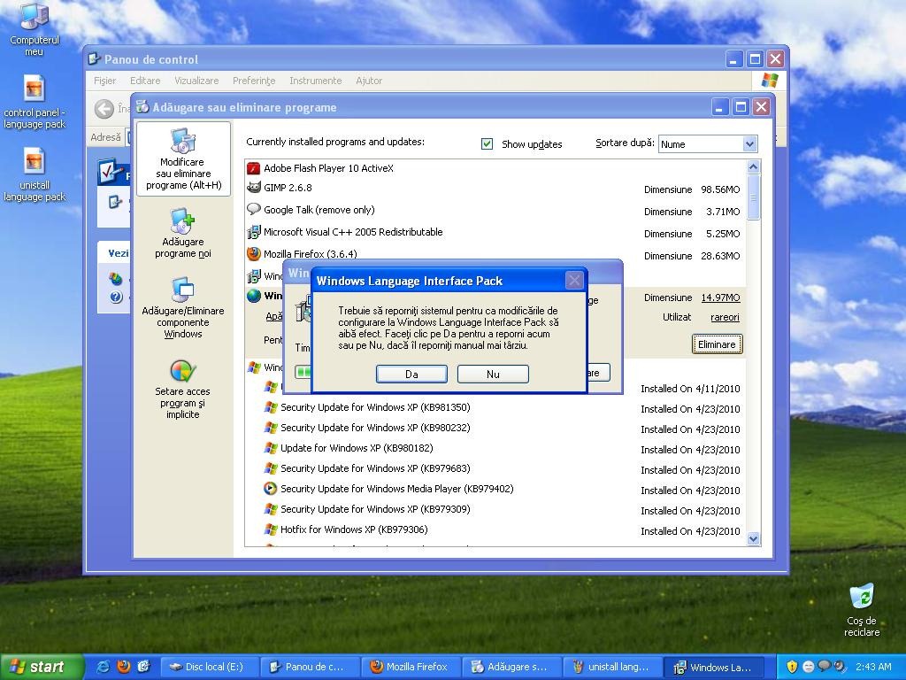 Language pack for windows xp sp3 download