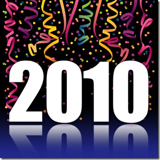 glückliches neues Jahr 2010