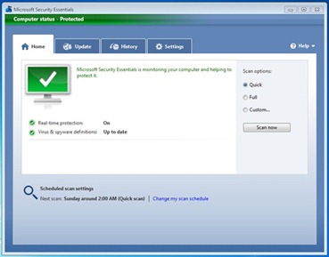 microsoft security essentials for windows 7 32 bit