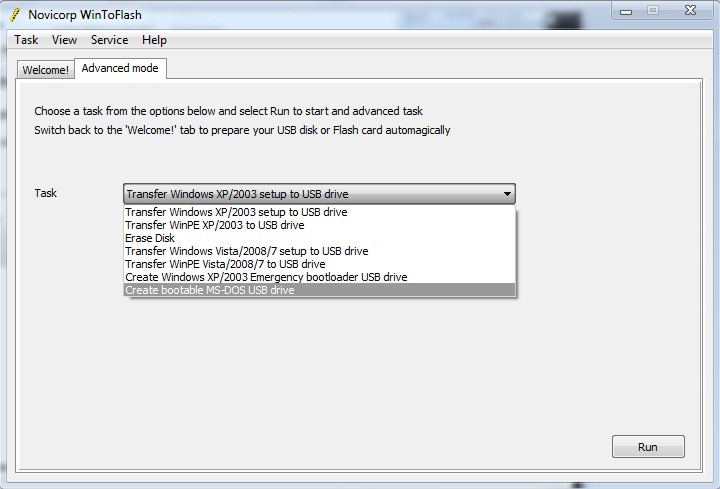 windows xp boot disk usb