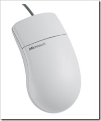 Ένα κουμπί MOUSE MICROSOFT αρχάριους