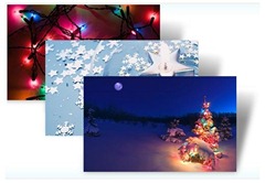 HolidayLightsWindows7Theme