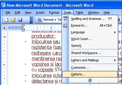 Kako se znebiti rdeče podčrtanih besed v Microsoftu Word