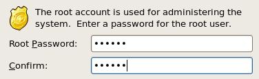 CentOS passe racineword