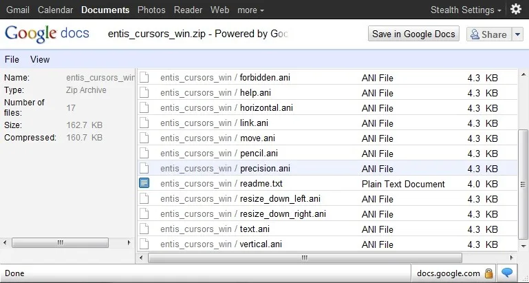 Google Docs-