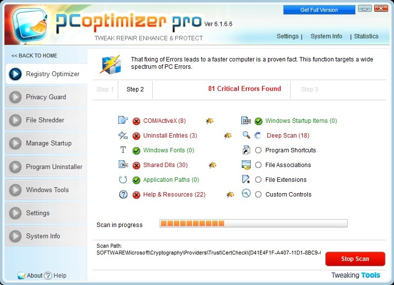 PC Pro oprimizer