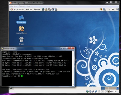 CentOS VirtualBox masilla