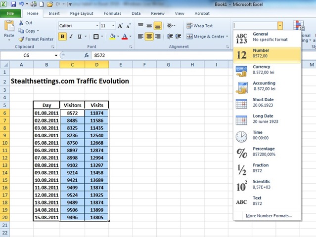 Форматувати клітинки в Excel