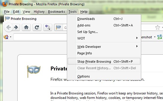stop-Private-browsing