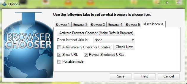 Browser Chooser-enabled