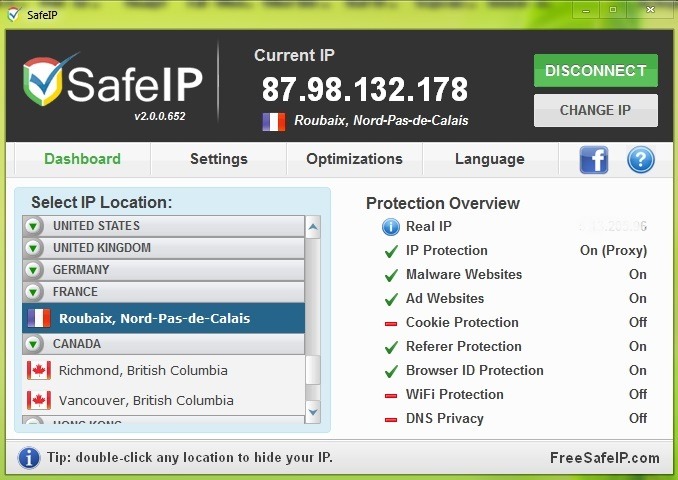 безпечним IP-