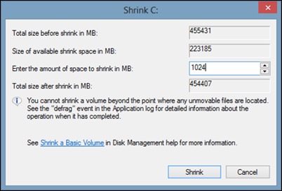 shrink-existerande-partition