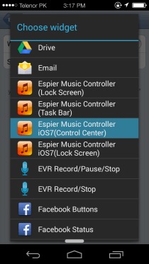 Espier-Control-Center-widget