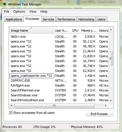 How To Disable Opera Crashreporter Exe Process In Windows Stealth Settings