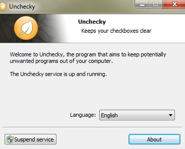 unchecky υπηρεσία