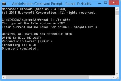 punch Pensive Now Cum putem formata un hard-disk sau rula Check Disk din Windows Command  Prompt - Stealth Settings