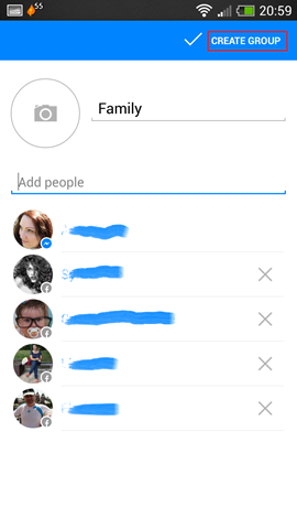 Grupni na chat facebooku kako napraviti Snapchat omogućio