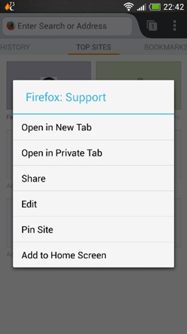 Firefox-QuickShare-андроид