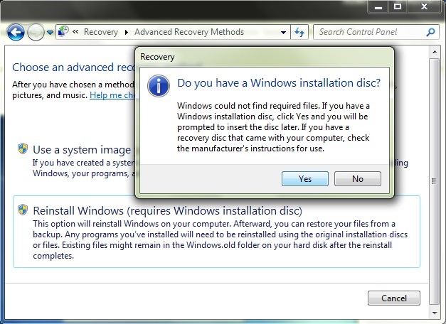 reinstall windows 10 cloudor local install