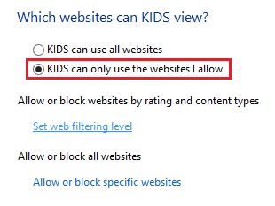 select-only-allowed-websites