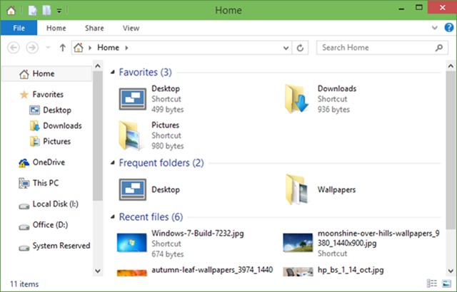 скорошни-файлове-folders-в домашната папка