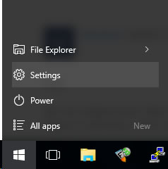 Start Menu Settings