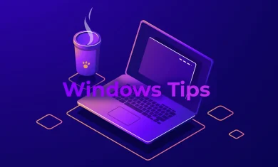 Windows نصائح