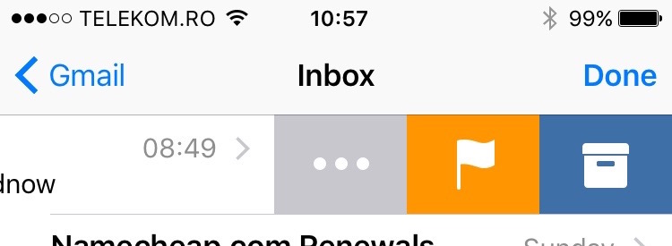 Archiv iPhone Mail