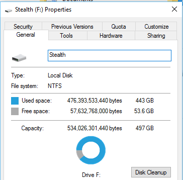 WindowsSéries 10-disk-nettoyer