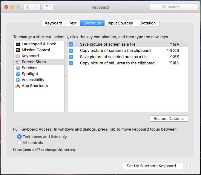macOS System Settings