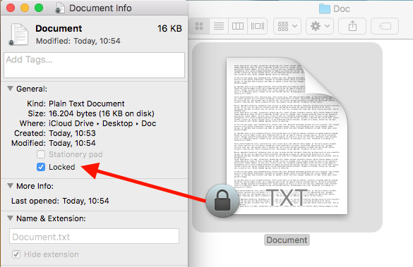 Lås op flere filer samtidigt macOS - Lås op Files macOS » Settings
