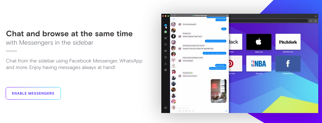 facebook messenger settings desktop